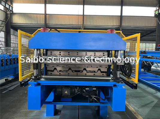 Versatile Panel Forming Machine 20m/Min For Roofing 0.3-0.8mm Thickness